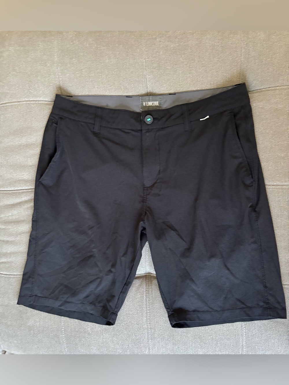 Linksoul Men’s Golf Casual Mesh Shorts